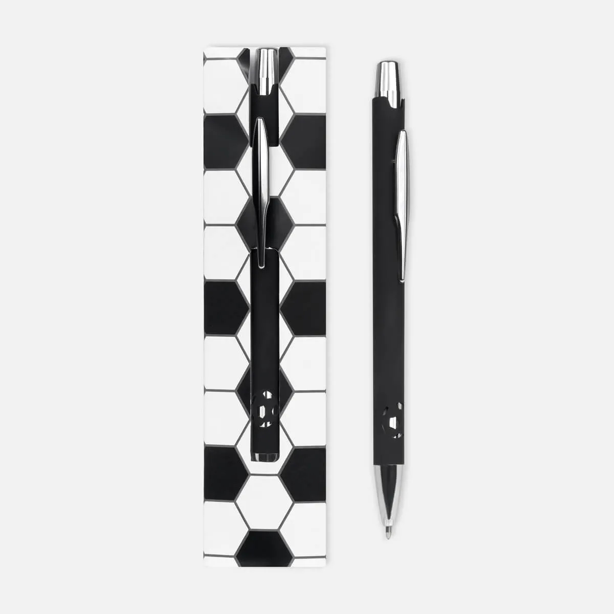 Boligrafo metalico soccer