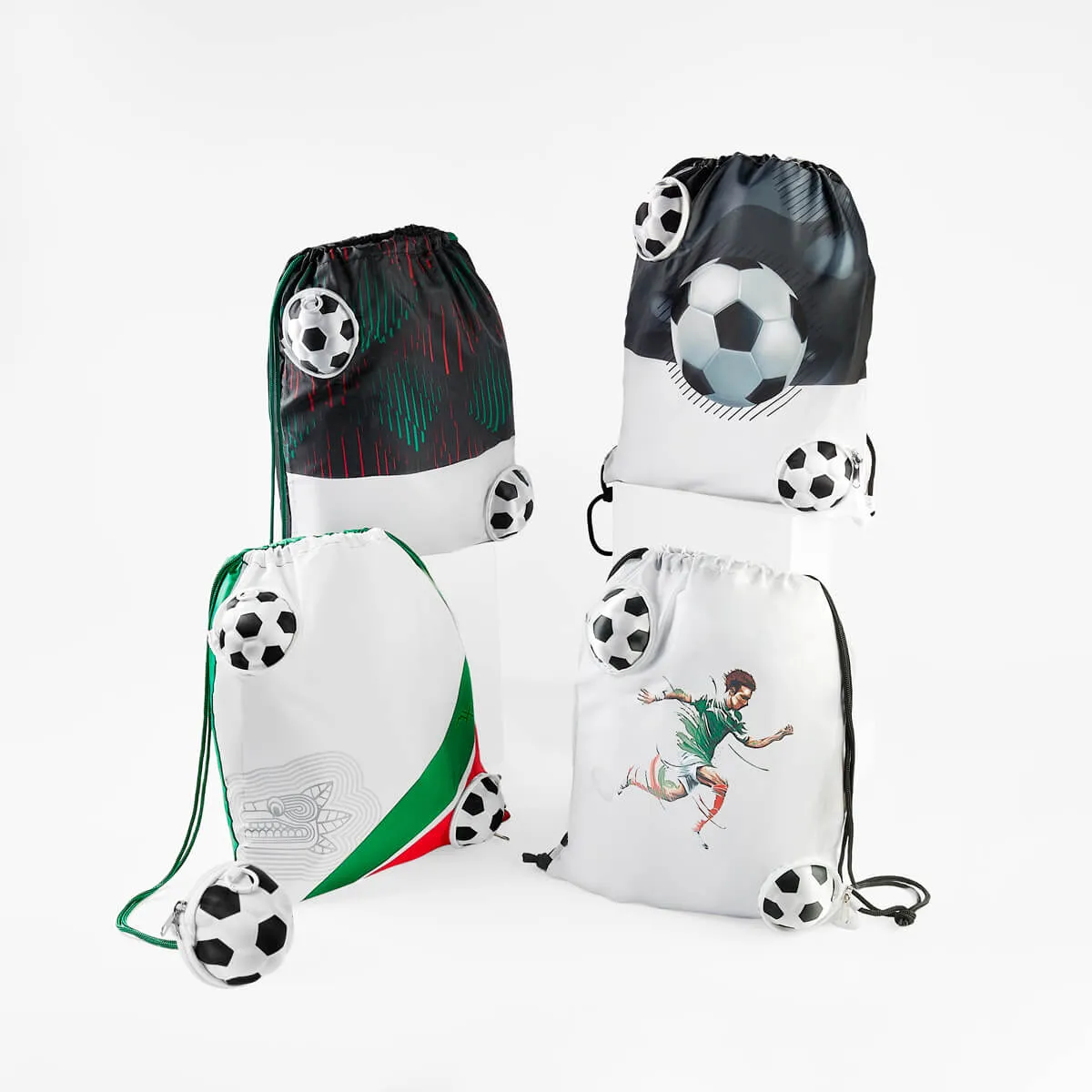Bolsa mochila magica soccer