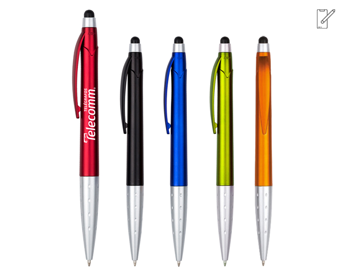 Boligrafo promocionales de plastico con touch tau