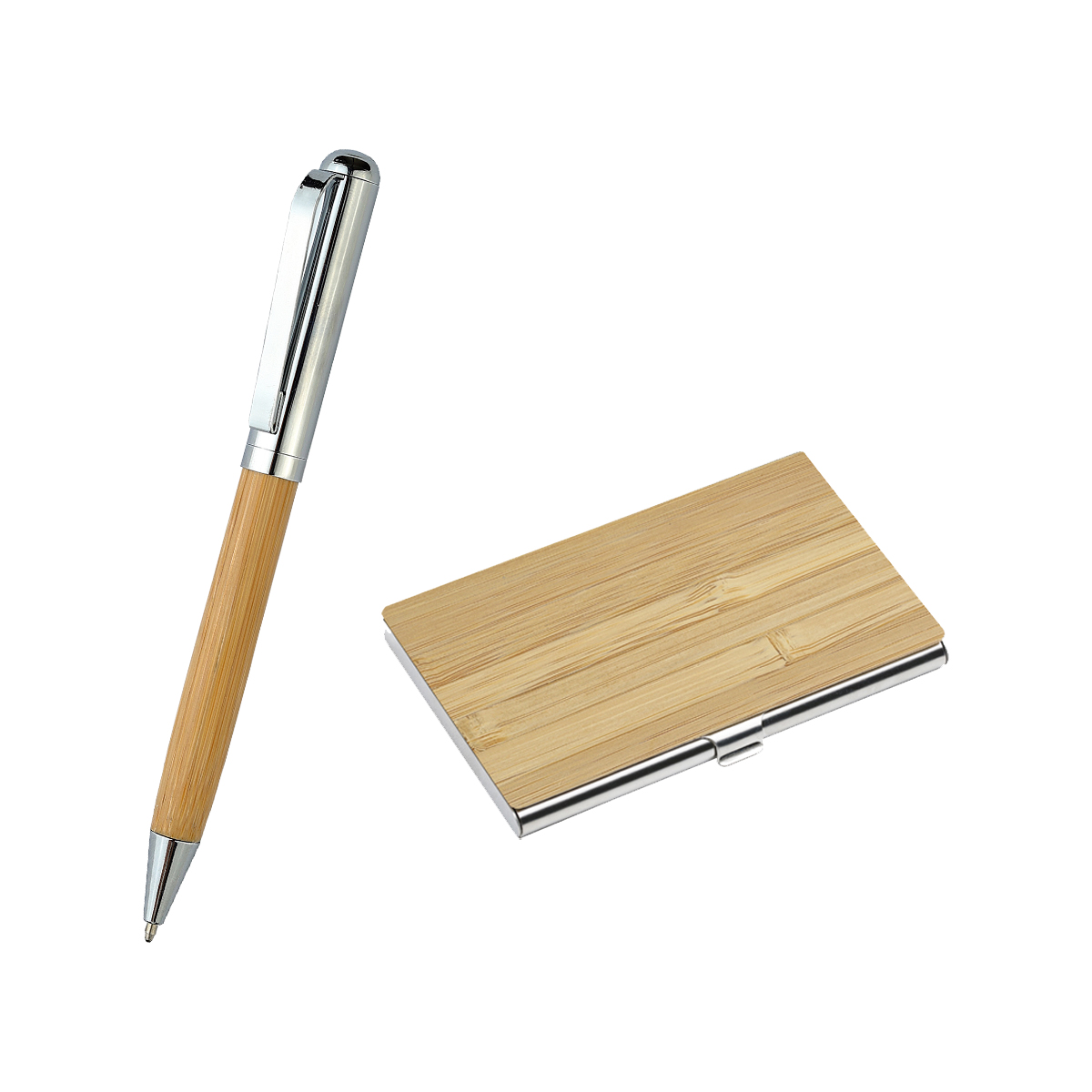 Set promocionales de pluma y tarjetero daraya