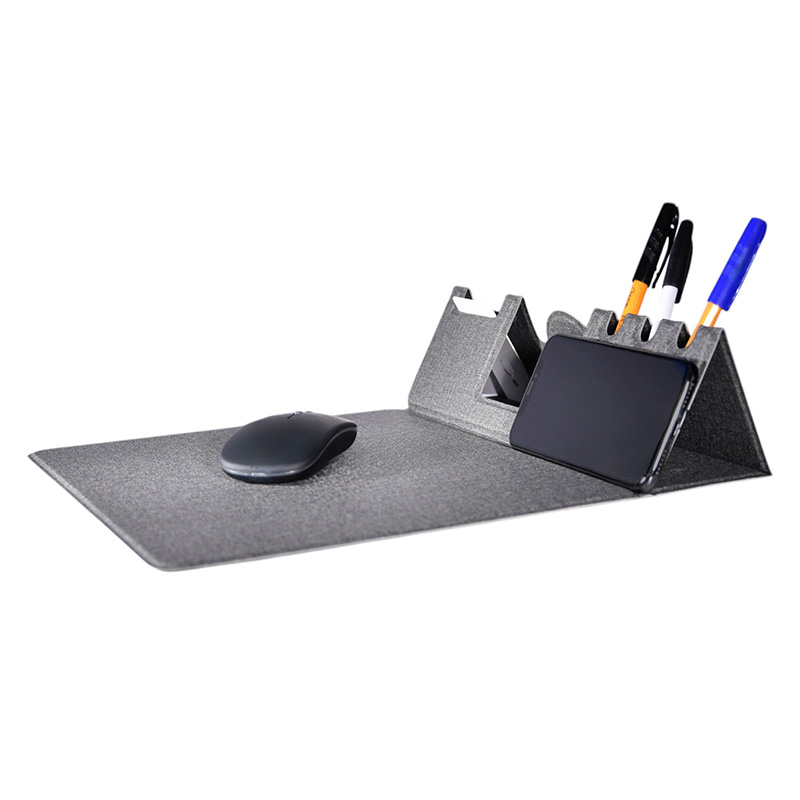 Mouse pad multifuncional con carga inalambrica